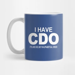 CDO Mug